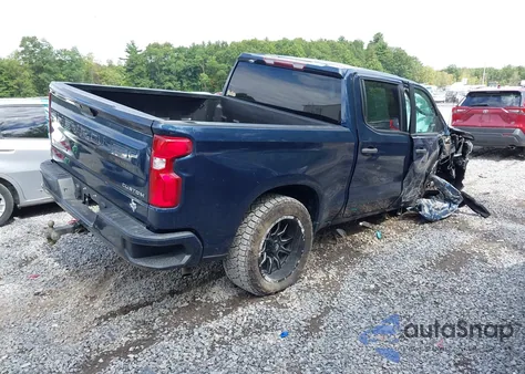 2020 Chevrolet Silverado 4Wd Short Bed Custom Trail Boss z USA, uszkodzony, nr VIN 1GCPYCEH5LZ247585